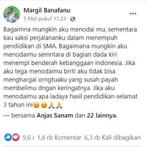 Siswa SMA ogah coret seragam
