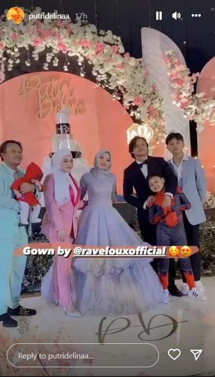 Pesta ulang tahun Putri Delina