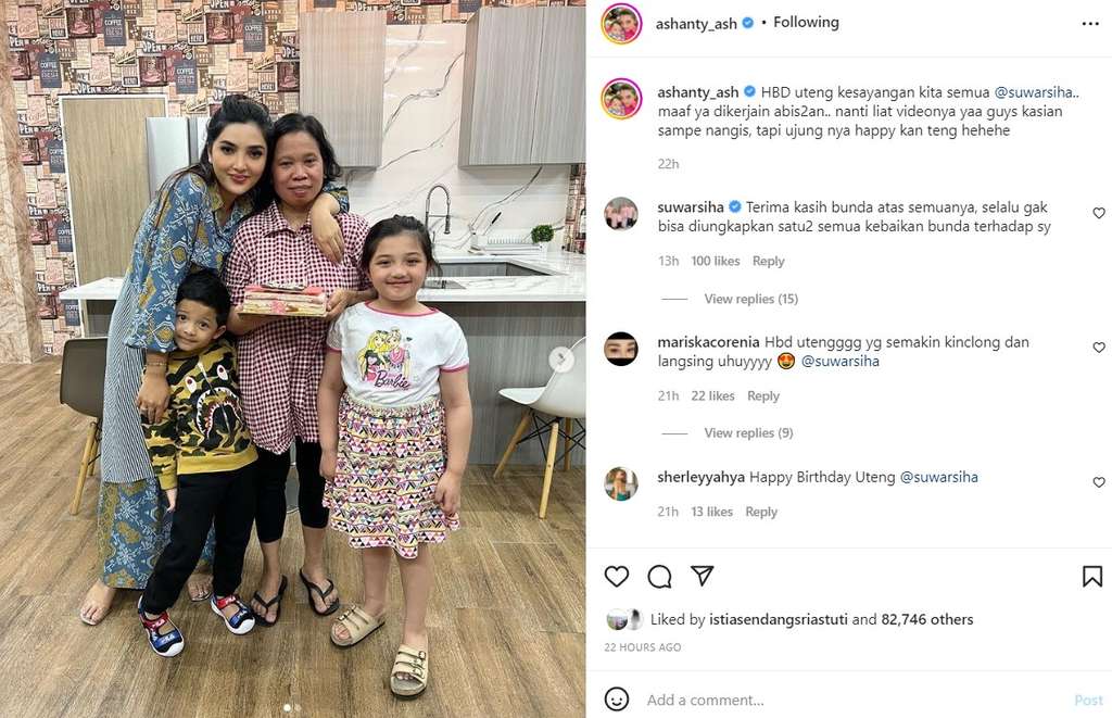 Perlakuan Ashanty ke ART-nya