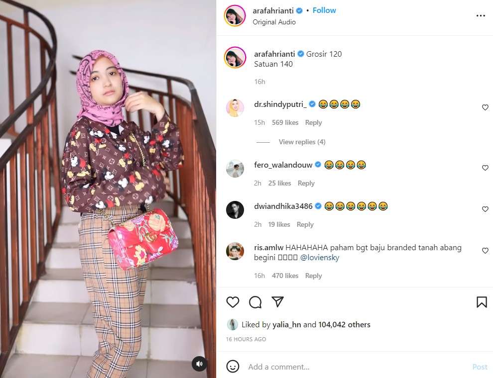 Gucci Model Challenge Arafah Rianti