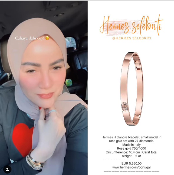 Instagram @hermes.selebriti