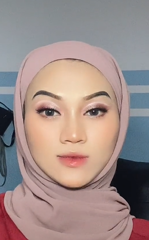 Transformasi Makeup Tiktoker