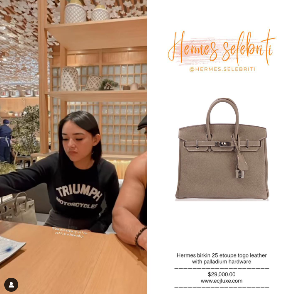 Instagram @hermes.selebriti