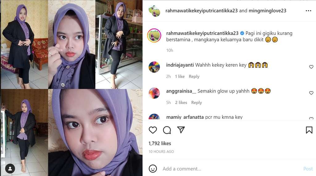 Unggahan Kekeyi
