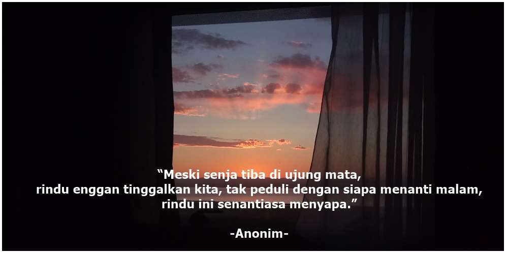 Kata-kata Senja yang Syahdu