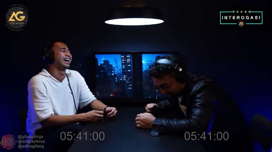 Raffi Ahmad dan Gilang Dirga