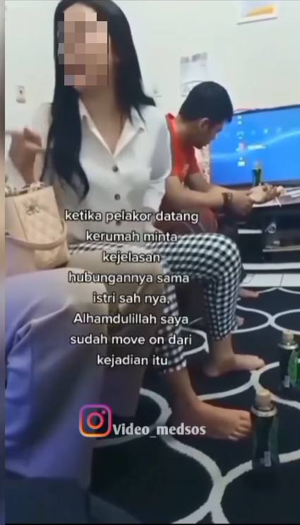 Pelakor Datangi Rumah Istri Sah, Minta Kejelasan Status