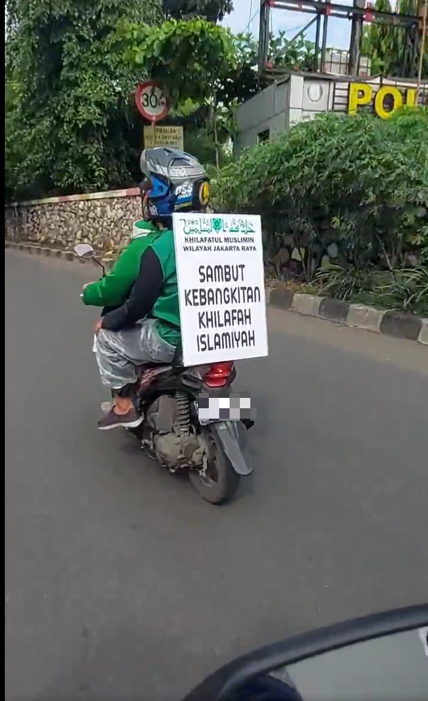 Konvoi 'Kebangkitan Khilafah' di Jaktim