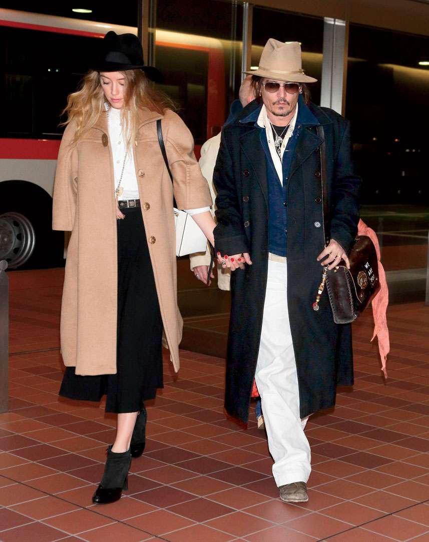 Heard dan Depp saat masih rukun Heard dan Depp saat masih rukun