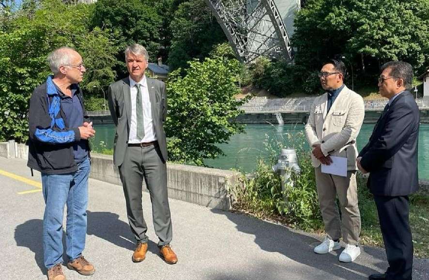 ridwan kamil bertemu wali kota bern ridwan kamil bertemu wali kota bern