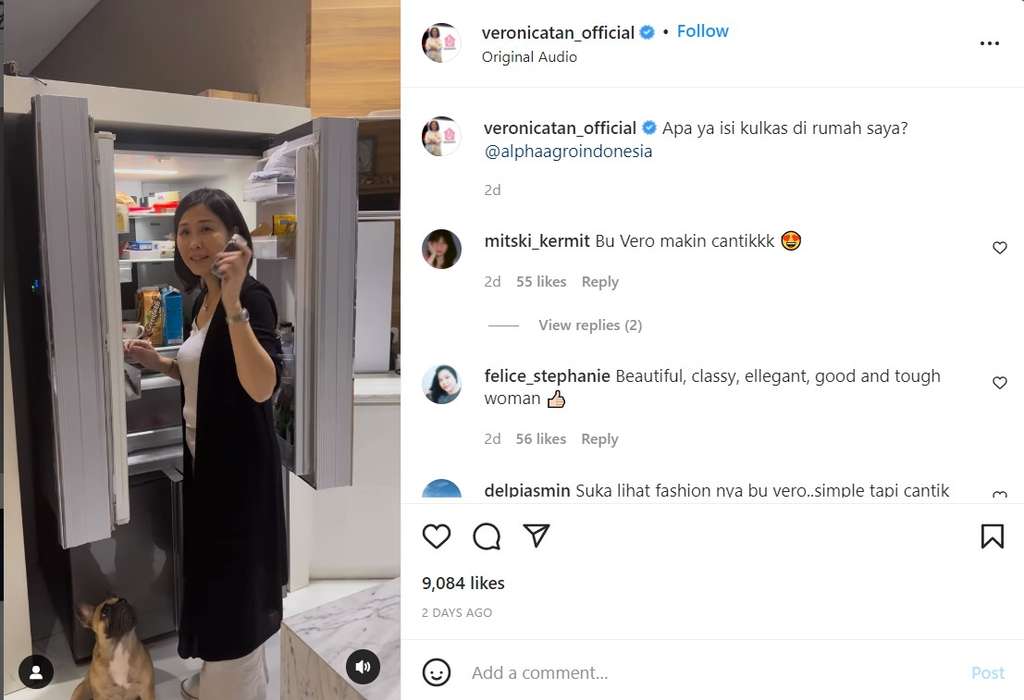 Unggahan Veronica Tan