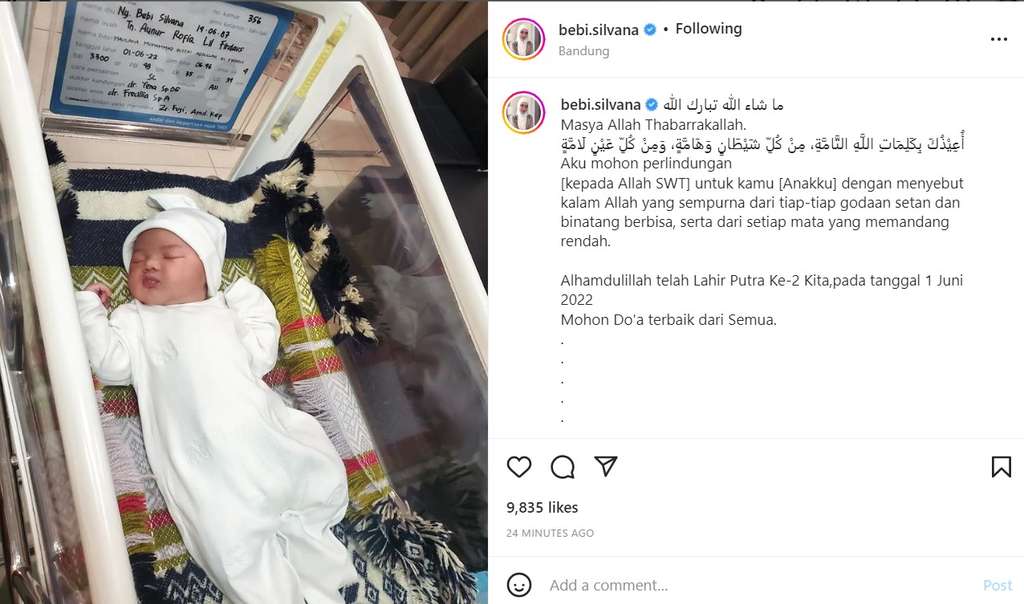 Unggahan Bebi Silvana