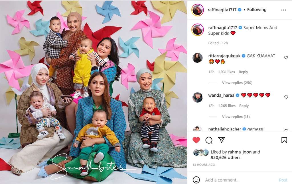 Unggahan Raffi Ahmad