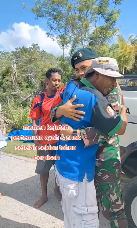 Prajurit TNI beri kejutan untuk pulang