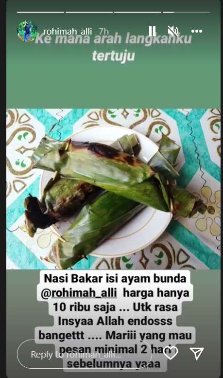 Menu Nasi bakar
