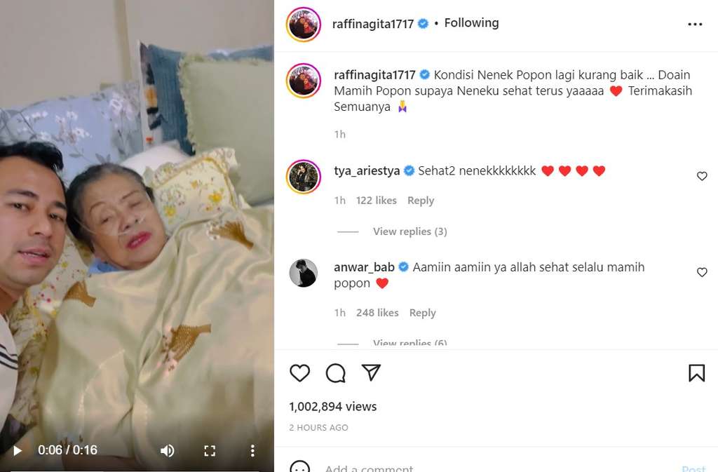 Raffi Ahmad dan Mami Popon Raffi Ahmad dan Mami Popon