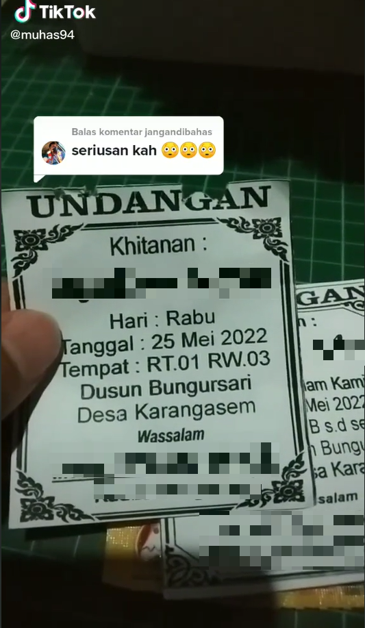 Undangan nikah anti mainstream