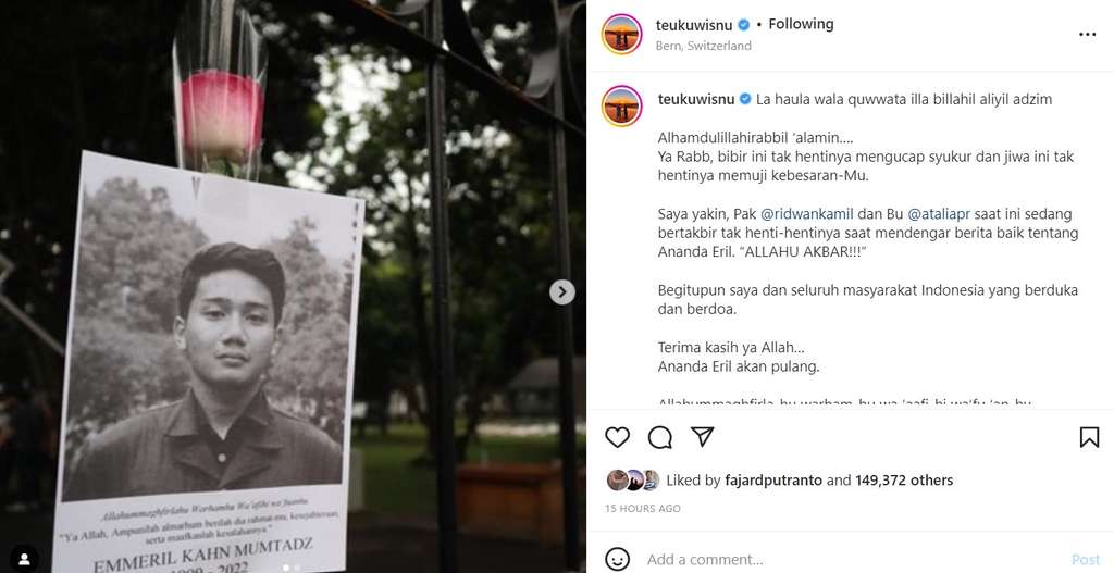 Unggahan Teuku Wisnu