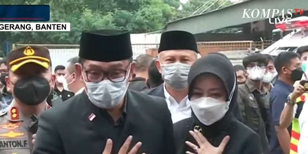 Ridwan Kamil dan Atalia Praratya (Foto: Youtube Kompas TV)