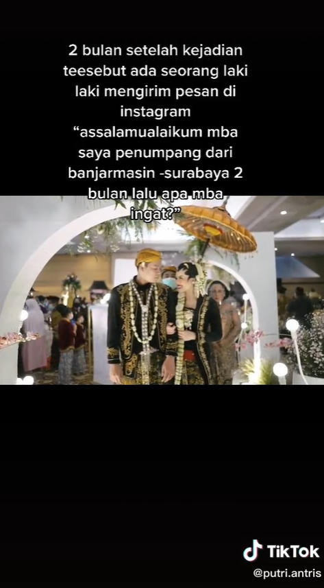 Pramugari menikah dengan penumpang