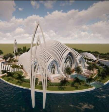 Masjid Seribu Bulan Sabit Masjid Seribu Bulan Sabit