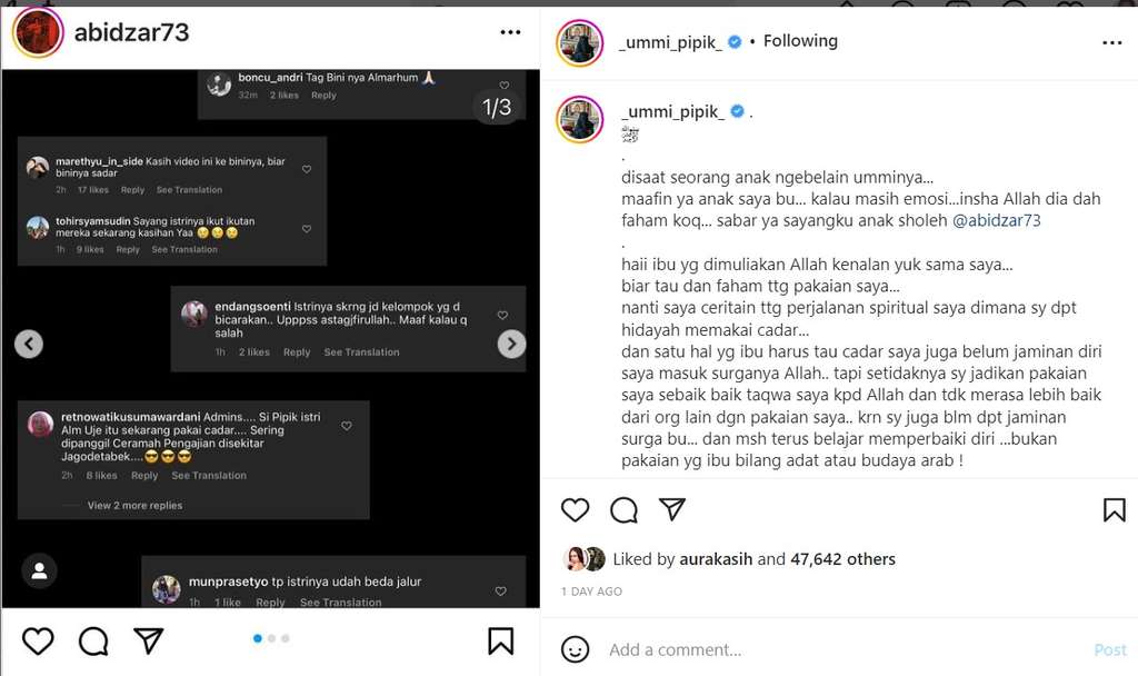 Unggahan Umi Pipik