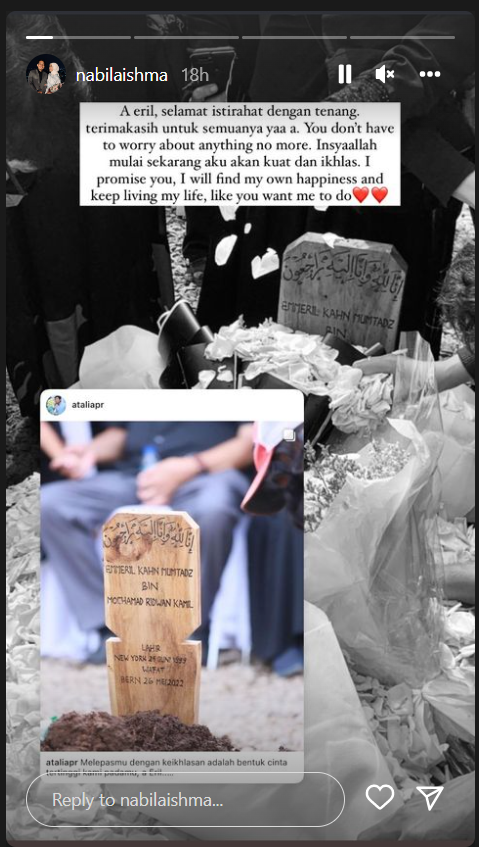 Nabila Ishma kekasih Eril