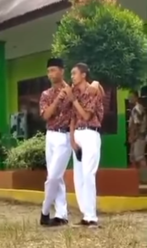 siswa sma suaranya mirip jokowi