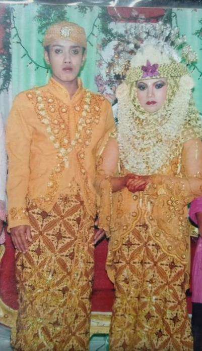 Potret makeup pengantin tahun 90-an dan 2000-an.