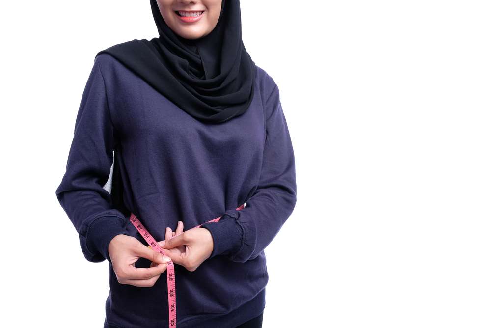 Mengukur Lingkar Perut