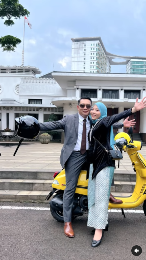 ridwan kamil dan zara