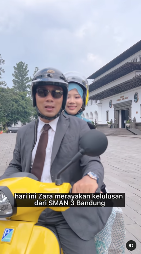 ridwan kamil dan zara