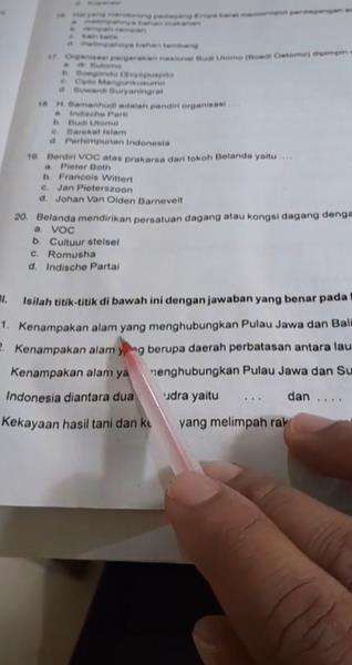 Jawaban konyol murid SD saat ditanya Kenampakan alam