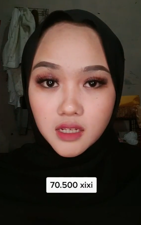 TikToker Unggah Hasil Makeup dengan Biaya Murah