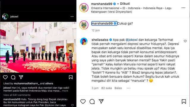 marshanda colek jokowi