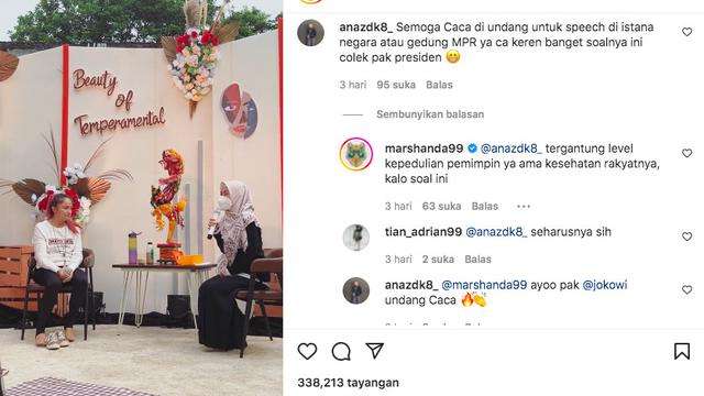 marshanda colek jokowi