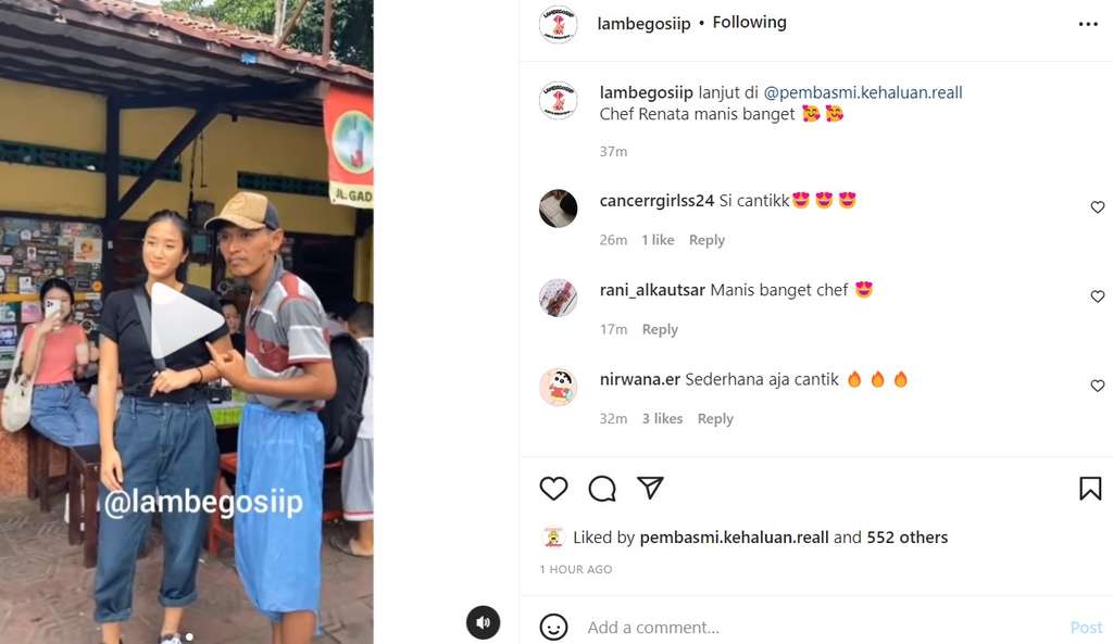 Chef Renata dan fans