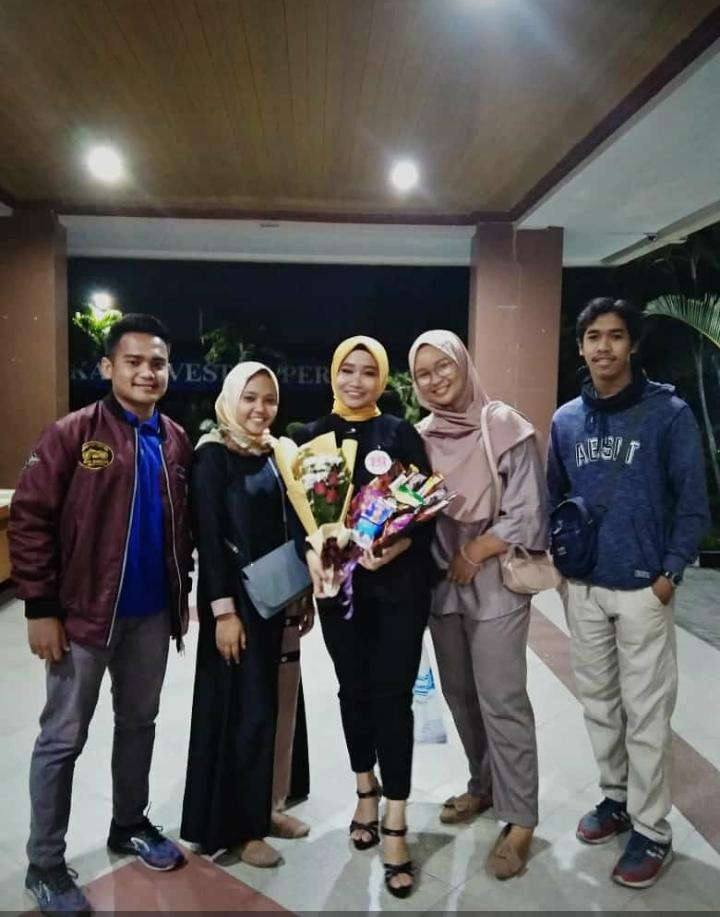 Mita Saputri saat jadi Duta UNY