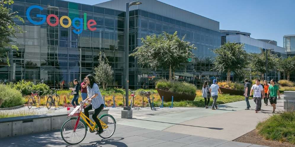Kantor Google di Moscow, Rusia.