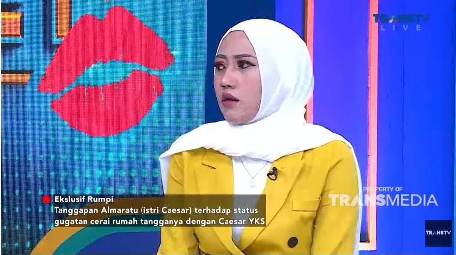 Almaratu Intan ungkap masalah dengan Caisar