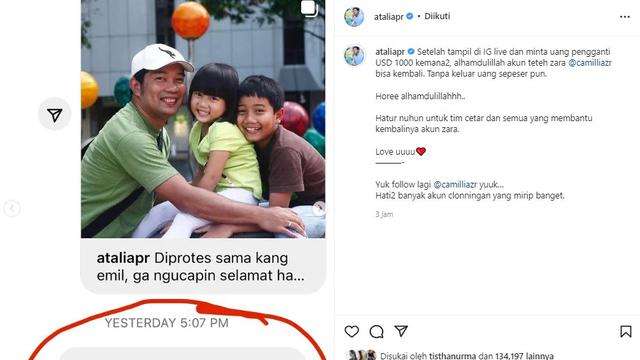 Instagram Zara dihack