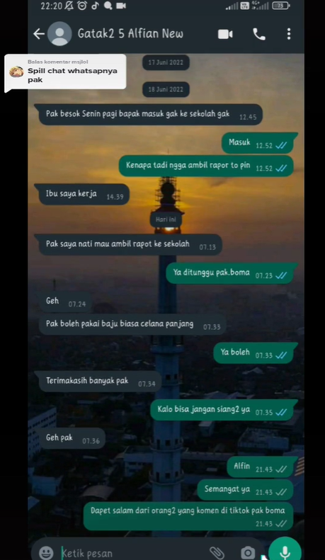 Bocah ambil rapor tanpa didampingi orangtua Bocah ambil rapor tanpa didampingi orangtua