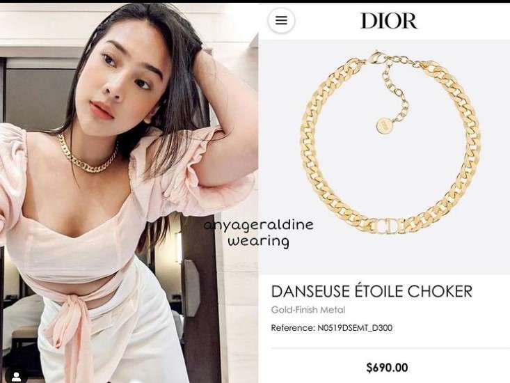 Kalung Dior Anya Geraldine