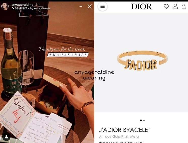 Gelang Dior Anya