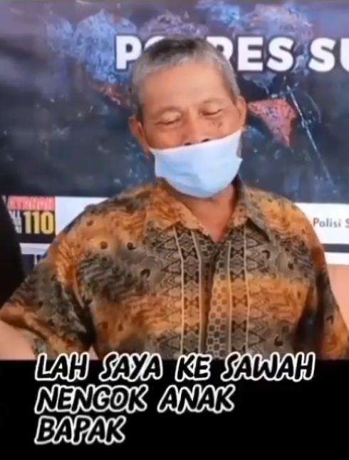 Viral bapak tua dapat surat tilang elektronik padahal melintas di jalan desa.