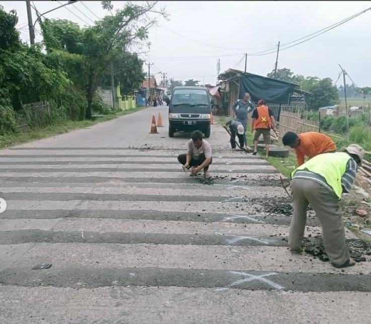 Polisi Tidur Berjejer sampai 20 Baris di Tangerang