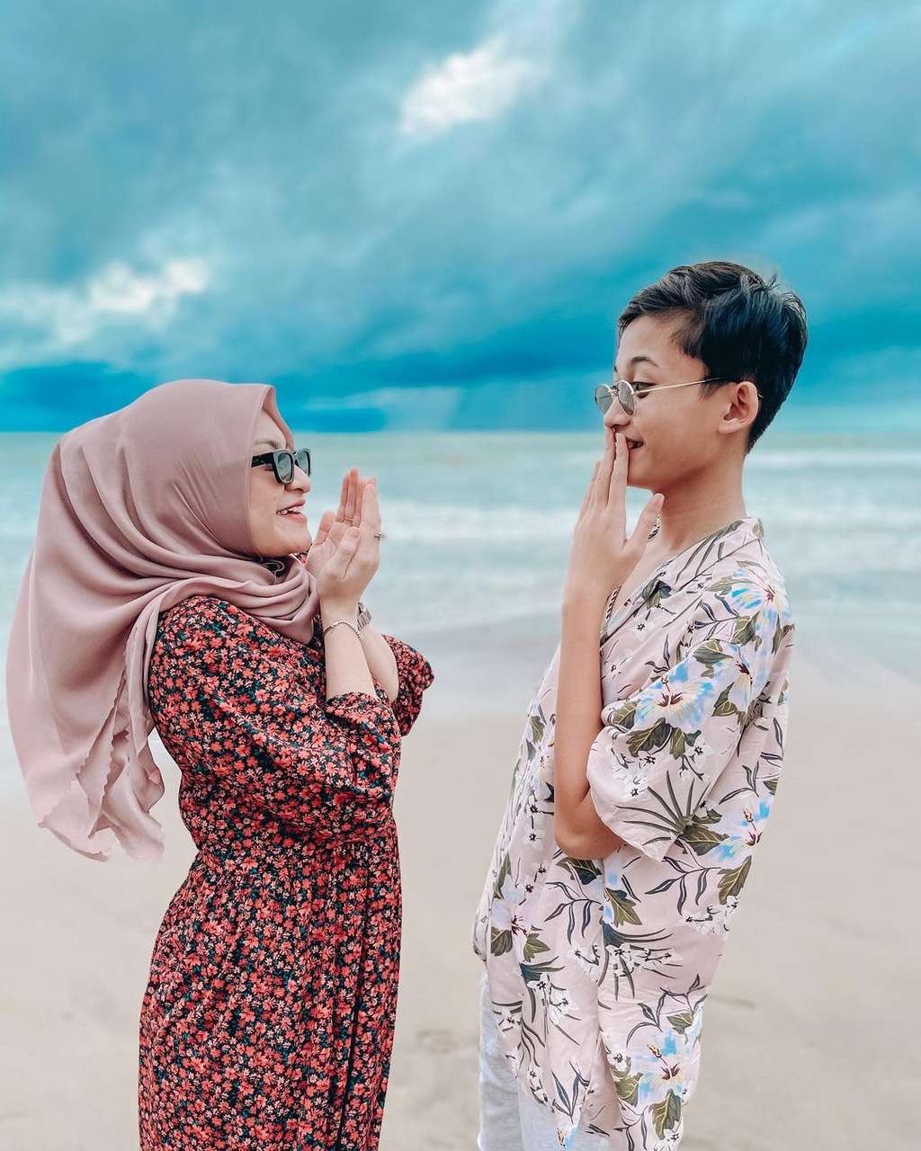 Nathalie dan Rizwan Fadila