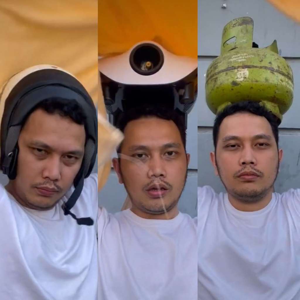 TikToker Ungkap Isi Hijab yang Tampak Besar di Belakang
