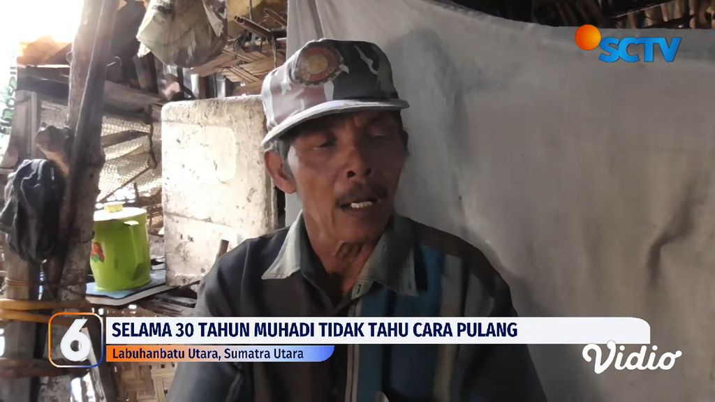 Kakek Muhadi yang ditemukan usai hillang 30 tahun