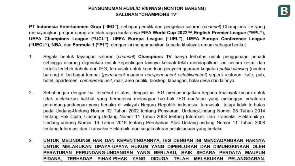 Konferensi Pers Piala Dunia 2022